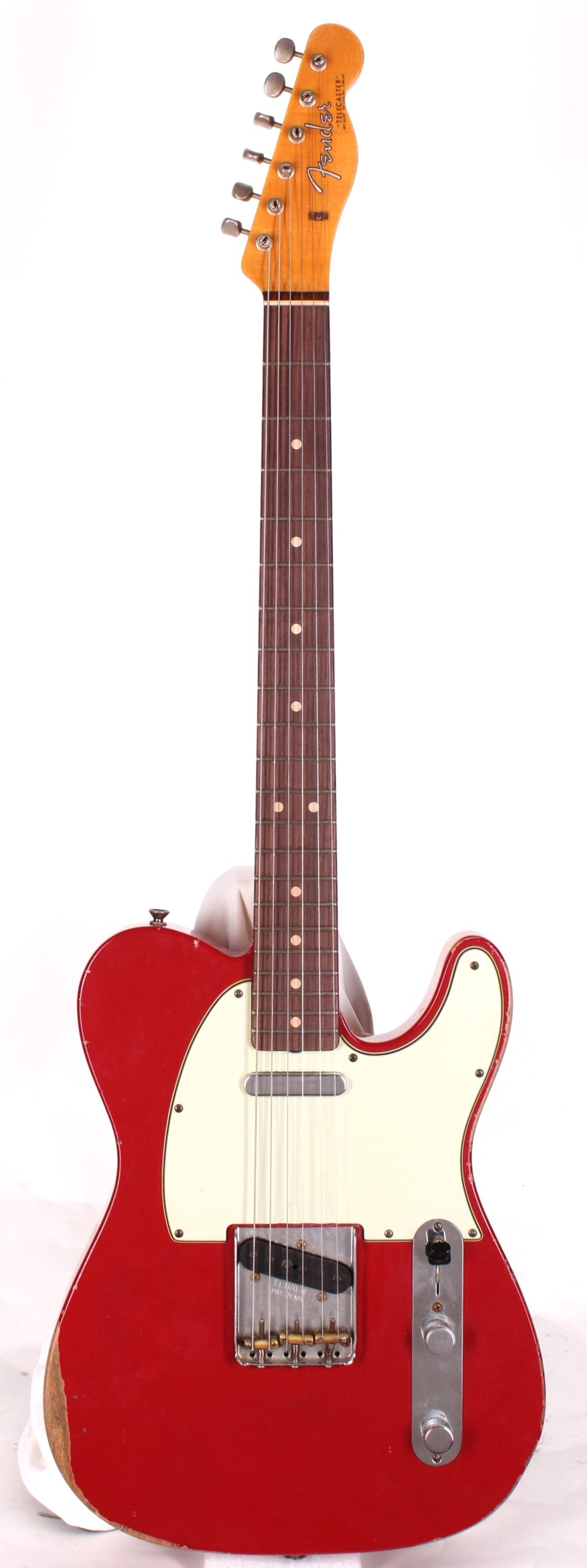 2009 Fender CS '62 Telecaster Relic Ltd. Dakota Red