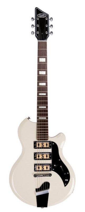 Supro Model 2030AW Hampton Arctic White