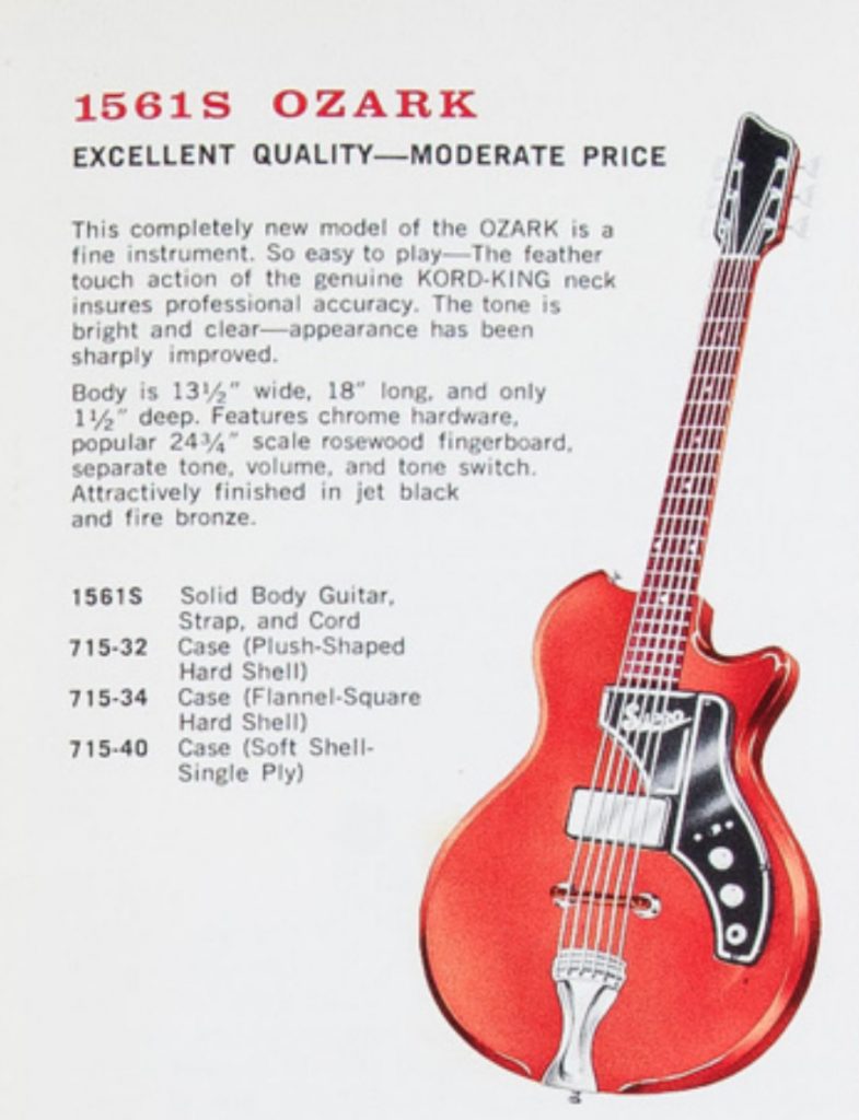 Vintage Supro Ozark Ad