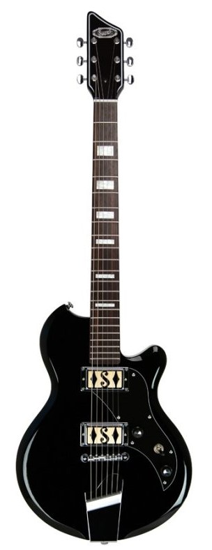 Supro Model 2020JB Westbury Jet Black